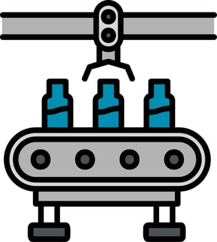 Water Factory Vector Icon