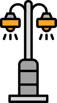 Streetlight Vector Icon