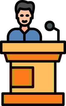 Speech Vector Icon