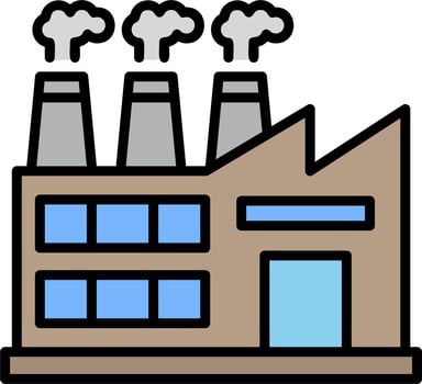 Factory Vector Icon