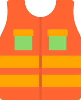 Safety Jacket Vector Icon