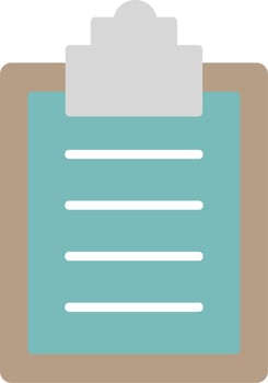 Clipboard Vector Icon