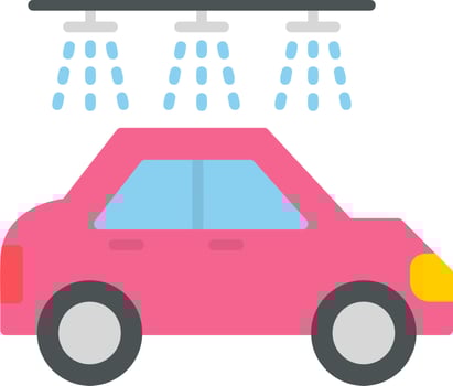 Car Wash Vector Icon