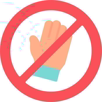 Stop Violence Icon vector