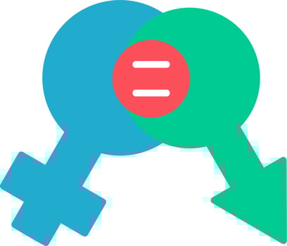 Gender Equality Vector Icon
