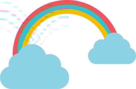 Rainbow Vector Icon
