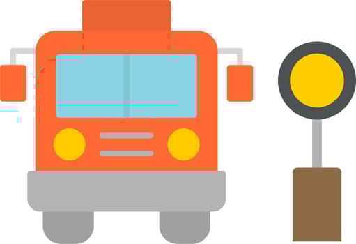 Bus Stop Vector Icon
