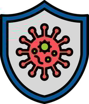 Virus Protect Vector Icon