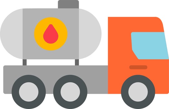 Oil Tank Vector Icon