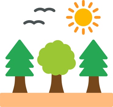 Forest Vector Icon