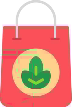 Eco Bag Vector Icon