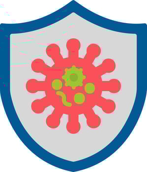 Virus Protect Vector Icon
