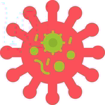 Virus Vector Icon