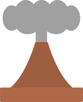 Volcano Vector Icon