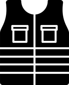 Safety Jacket Vector Icon