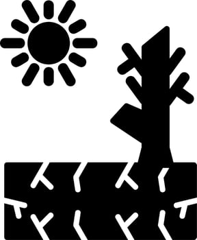 Drought Vector Icon