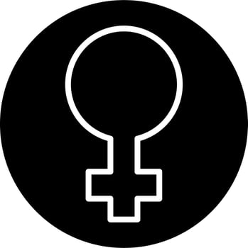 Female Symbol Vector Icon