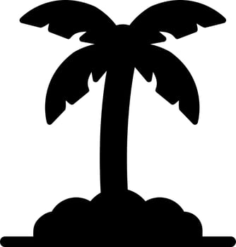 Palm Leaf Vector Icon