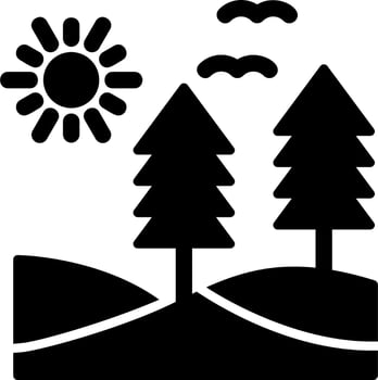 Forest Vector Icon