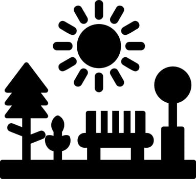 Park Vector Icon