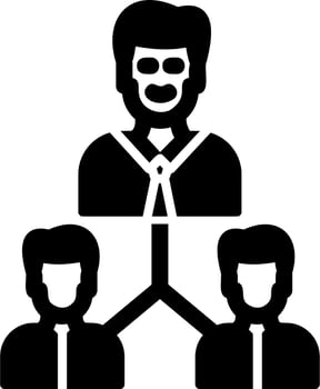 Team work Vector Icon