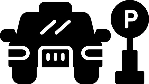 Parking Area Vector Icon
