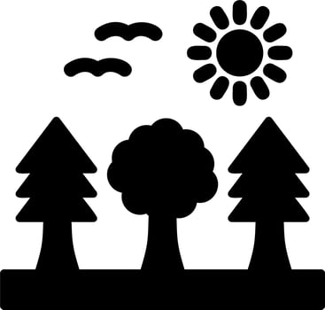Forest Vector Icon