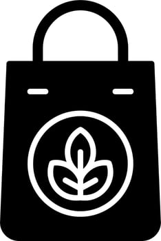 Eco Bag Vector Icon