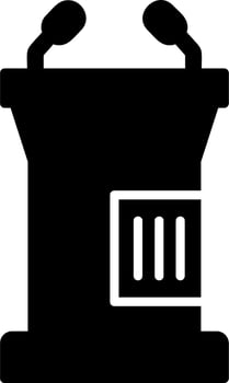 Lectern Vector Icon