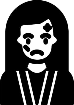 Casualties Women Vector Icon
