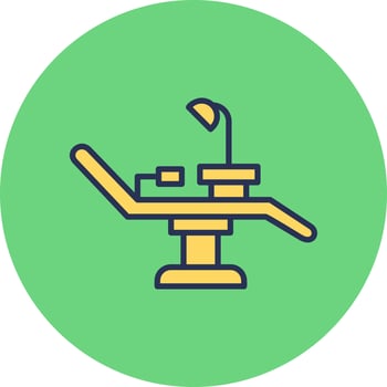 Dentist Chair Vector Icon
