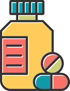 Medicament Vector Icon