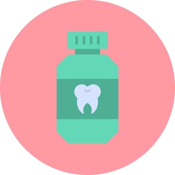 Mouthwash Vector Icon