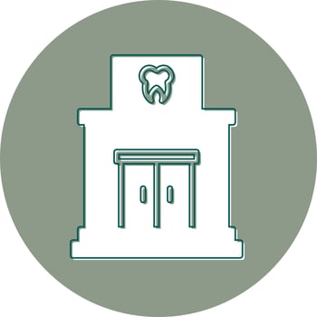 Dental Clinic Vector Icon