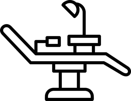 Dentist Chair Vector Icon