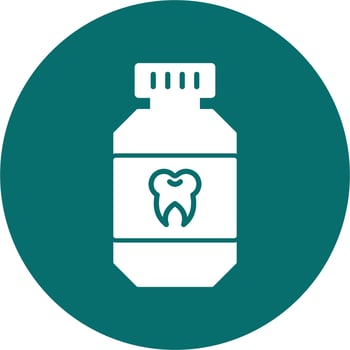 Mouthwash Vector Icon