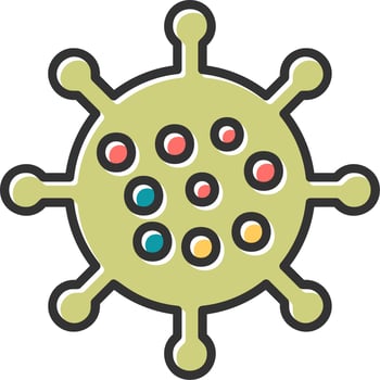 Virus Vector Icon