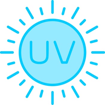 Ultravoilet Vector Icon