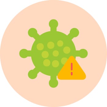 Virus Vector Icon