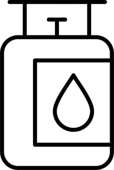 Gas Tank Vector Icon