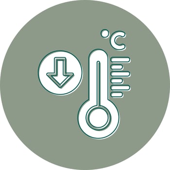 Low Temperature Vector Icon