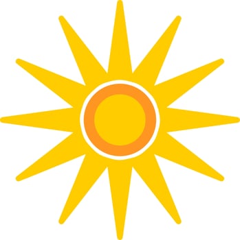 Optical Raditon Vector Icon