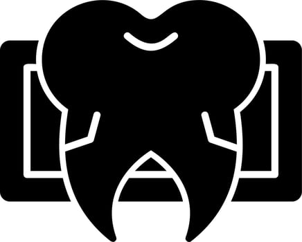Dental X Ray Vector Icon