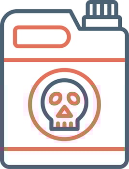 Toxic Vector Icon