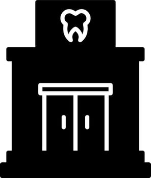 Dental Clinic Vector Icon