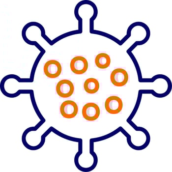 Virus Vector Icon