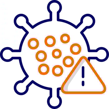 Virus Vector Icon