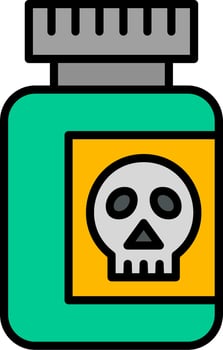 Poison Vector Icon