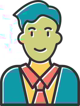 Tax Inspector Vector Icon