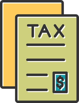 Tax File Vector Icon
